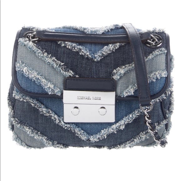 Michael Kors Bags Michael Kors Denim Crossbody Poshmark